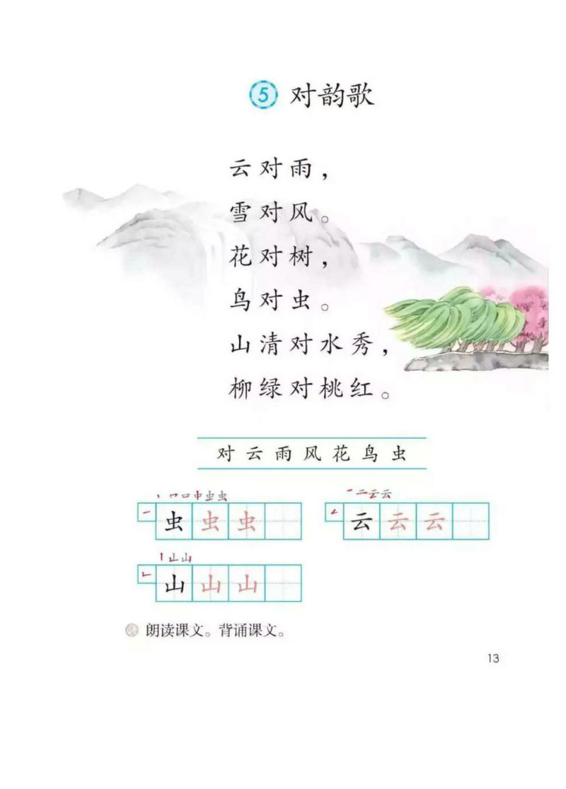 图片[3]-2020部编一年级语文上册课堂笔记-淘学学资料库