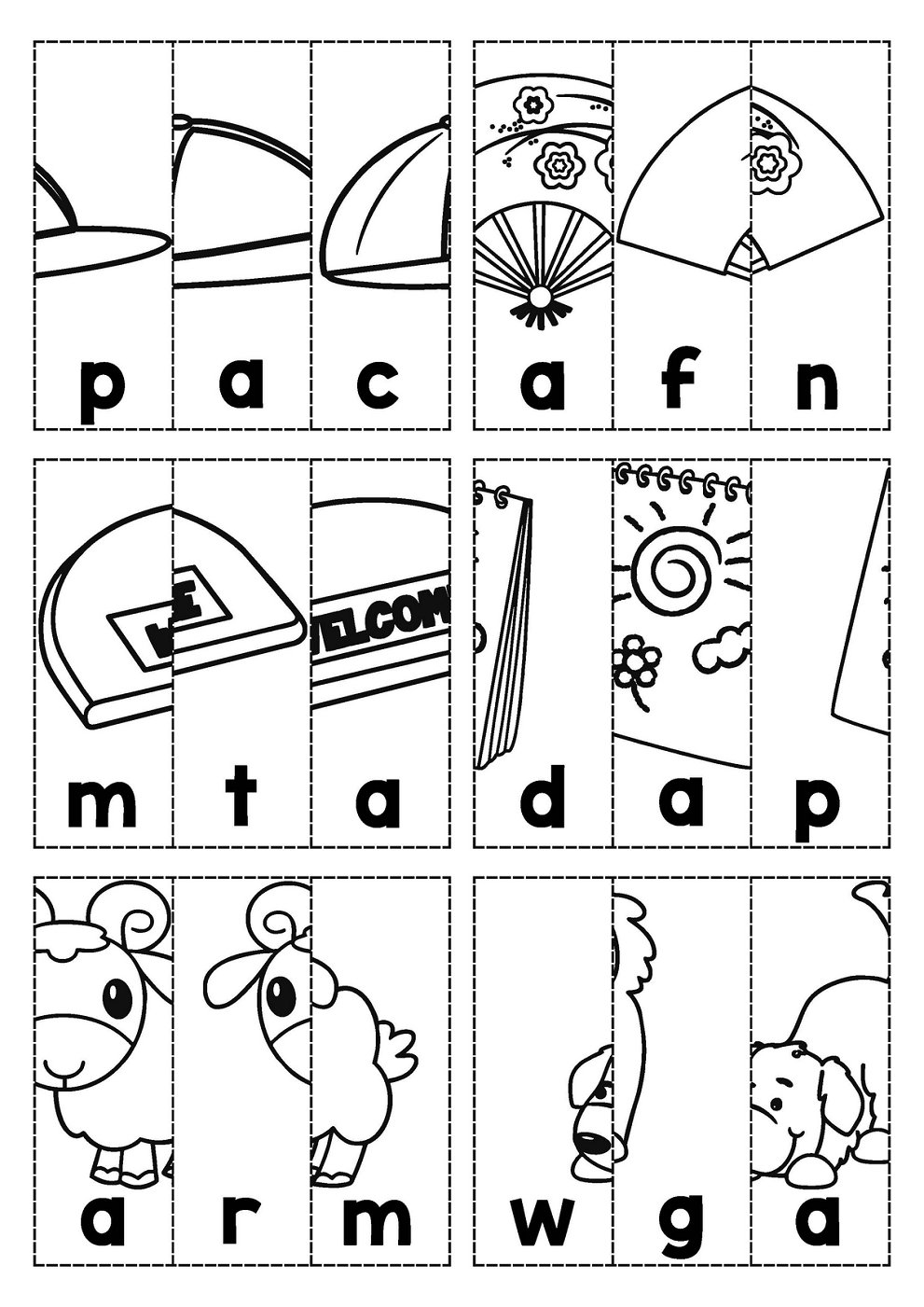 图片[8]-2239页 Letter of the Week A-Z 自然拼读字母练习书-淘学学资料库