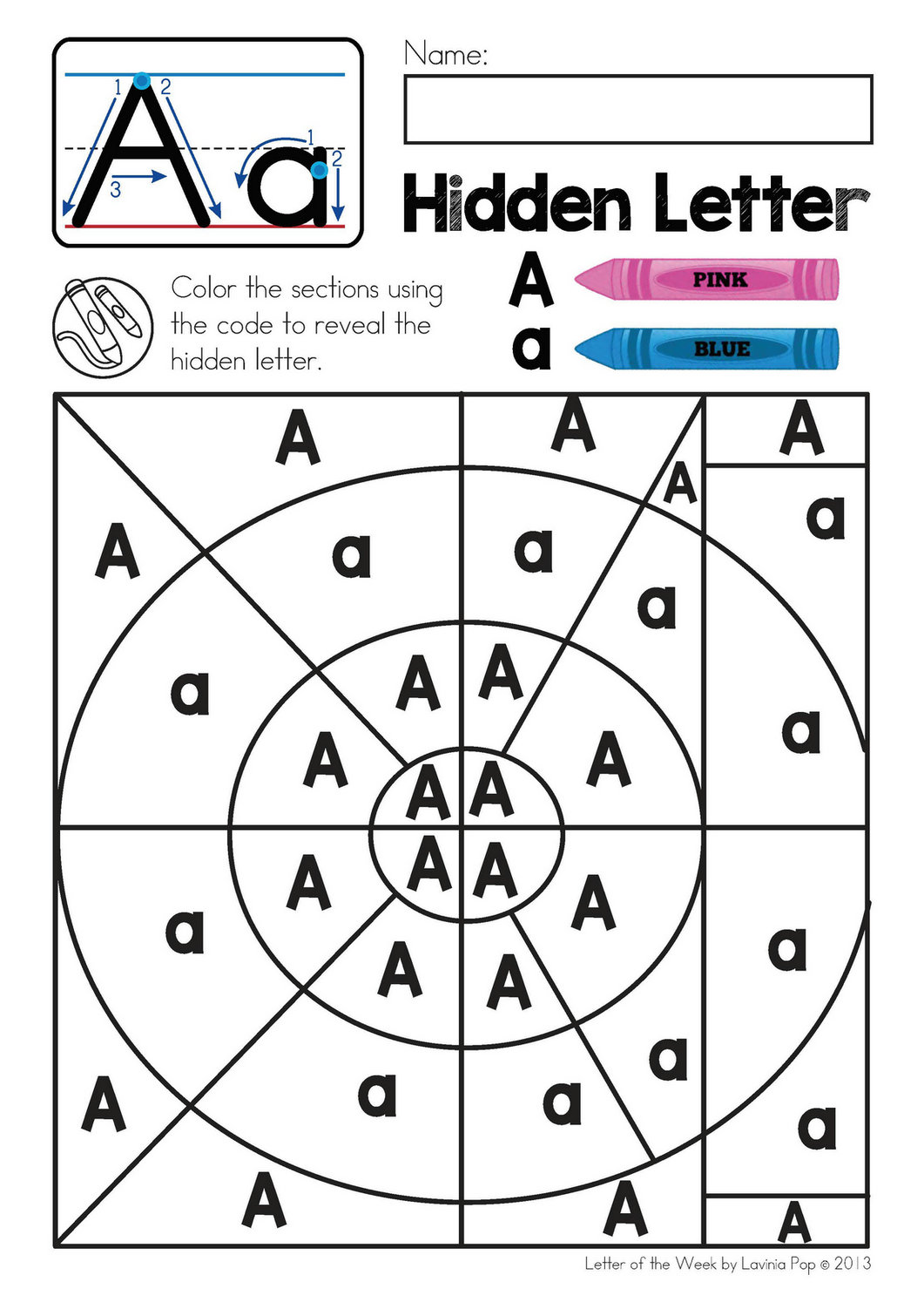 图片[9]-2239页 Letter of the Week A-Z 自然拼读字母练习书-淘学学资料库