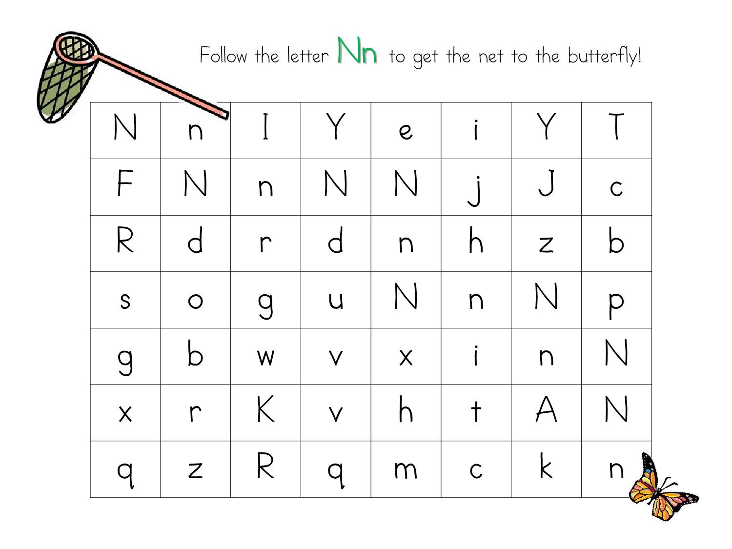 图片[2]-3-5_letter_maze，字母路径迷宫 26页PDF电子版-淘学学资料库