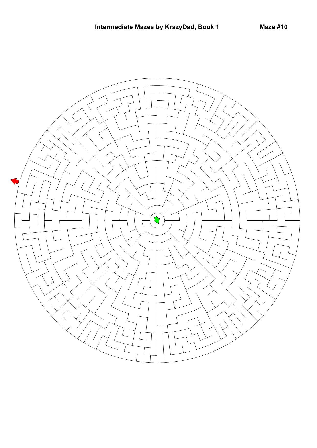 图片[3]-Intermediate Mazes (Ages 6-8)，1000页PDF-淘学学资料库