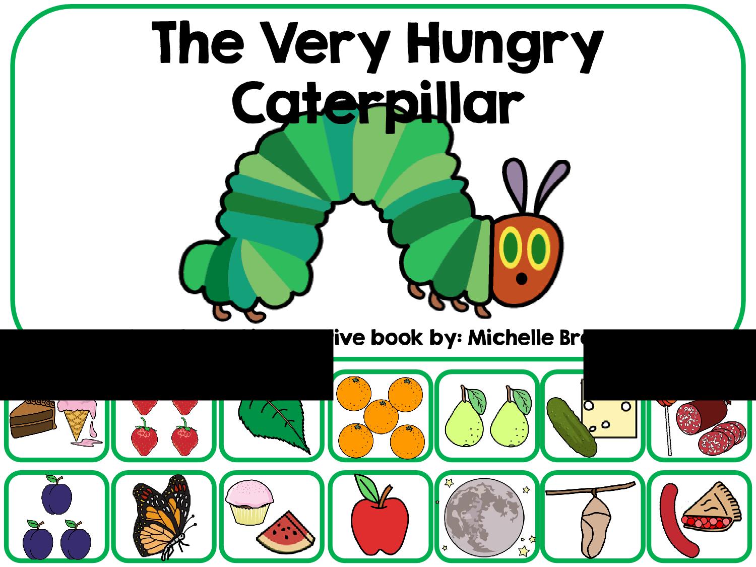 图片[1]-TheVeryHungryCaterpillar，30页PDF-淘学学资料库
