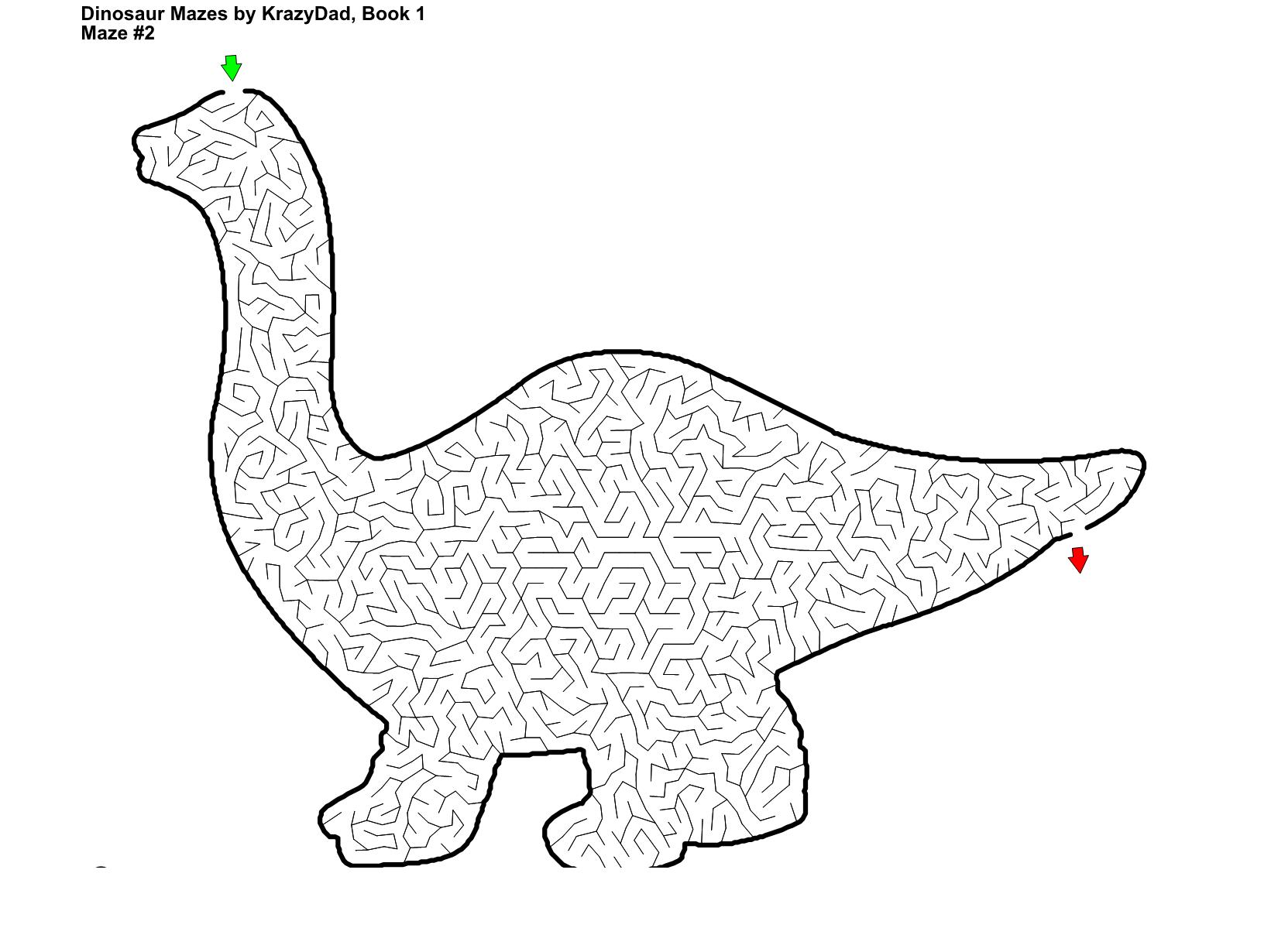 图片[1]-Tough Dinosaur Mazes (Ages 9+)，600页PDF-淘学学资料库