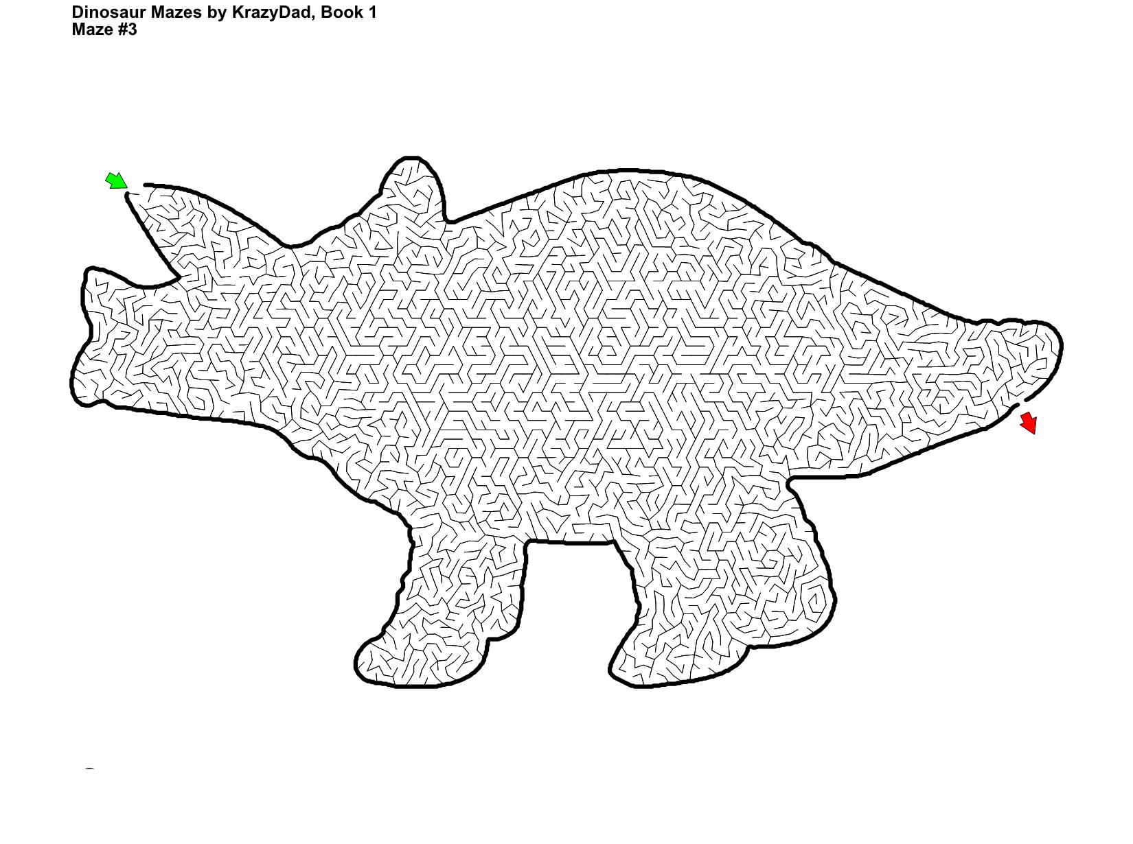 图片[2]-Tough Dinosaur Mazes (Ages 9+)，600页PDF-淘学学资料库