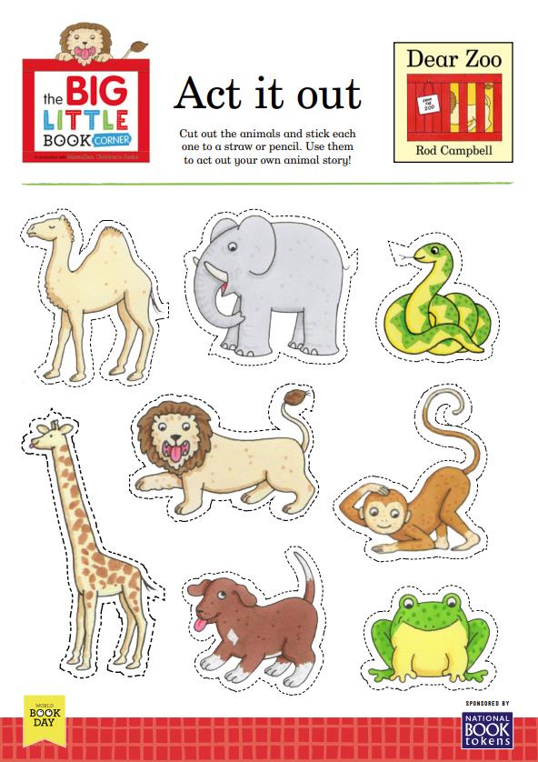 图片[8]-《Dear Zoo》绘本拓展系列，绘本游戏PDF可打印-淘学学资料库