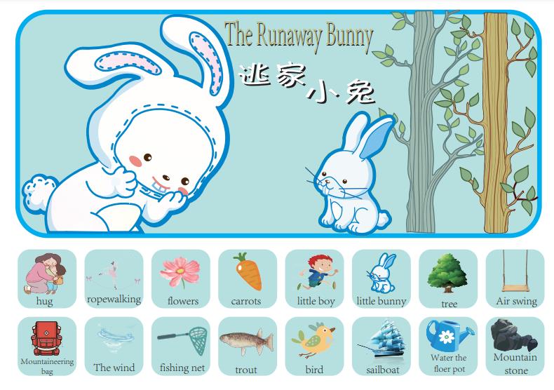 图片[1]-《逃家小兔》绘本拓展PDF可打印-淘学学资料库