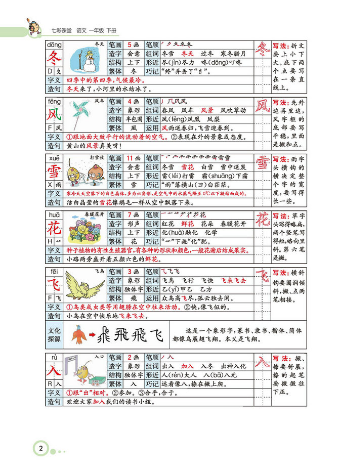 图片[2]-一年级下册语文部编版【学生用书】-淘学学资料库