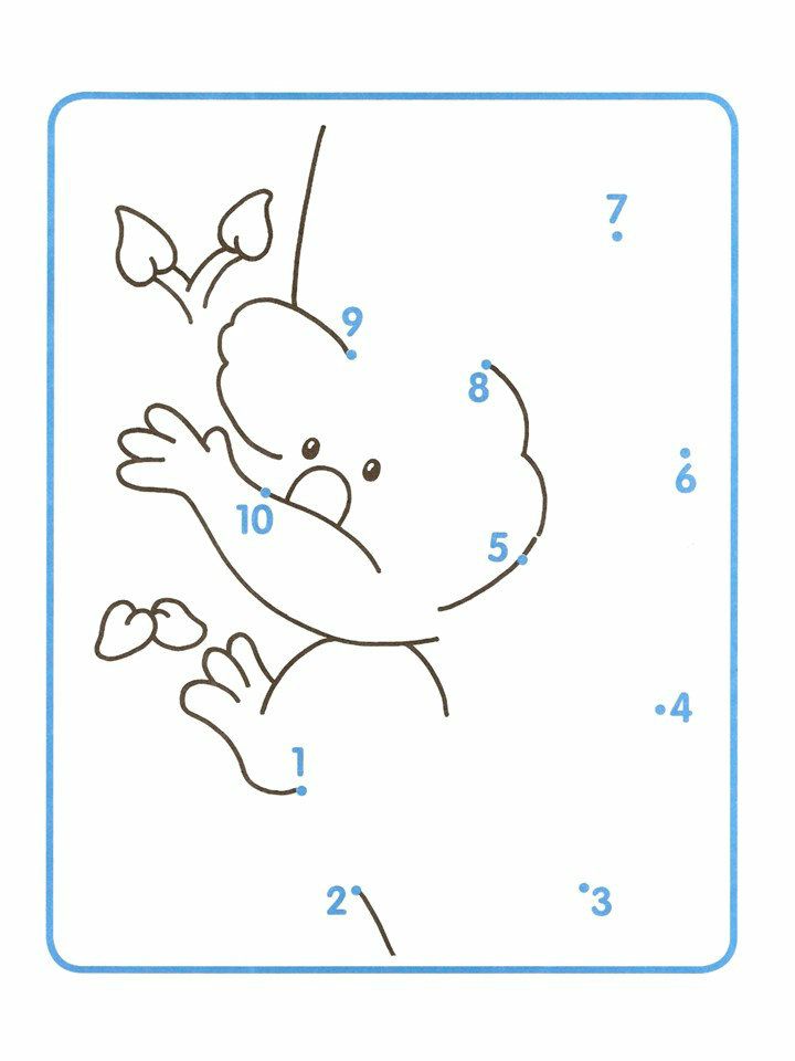 图片[3]-儿童1-10连线绘画，PDF可打印-淘学学资料库