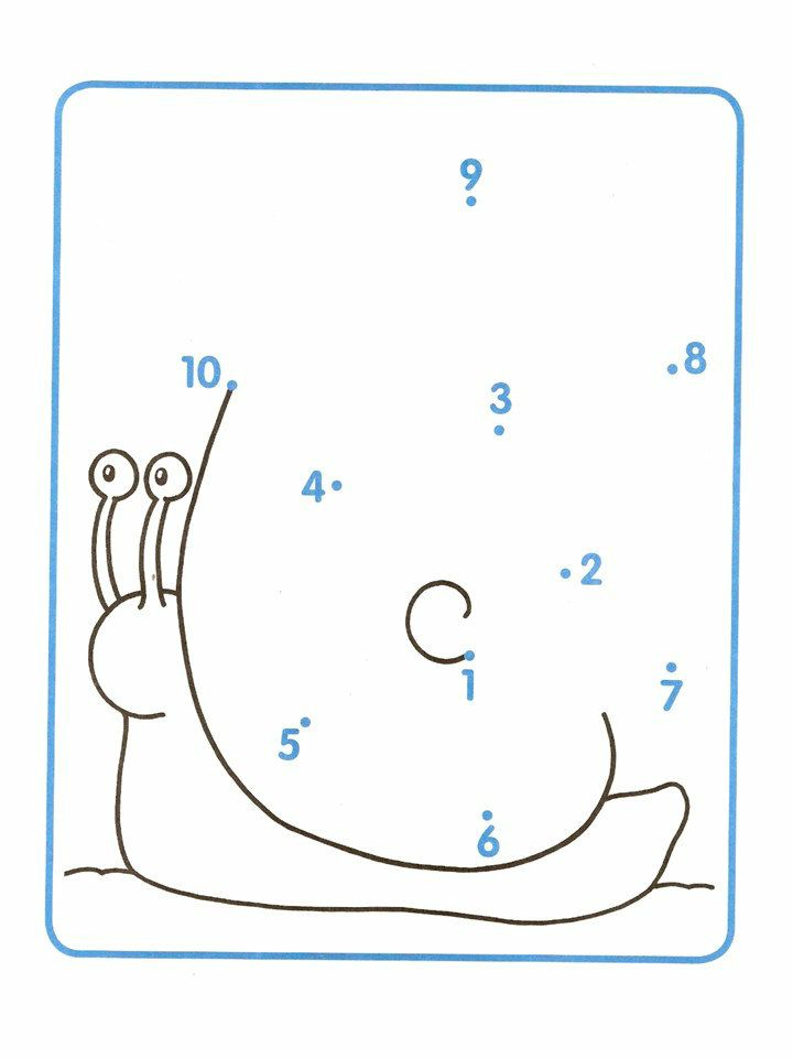 图片[1]-儿童1-10连线绘画，PDF可打印-淘学学资料库