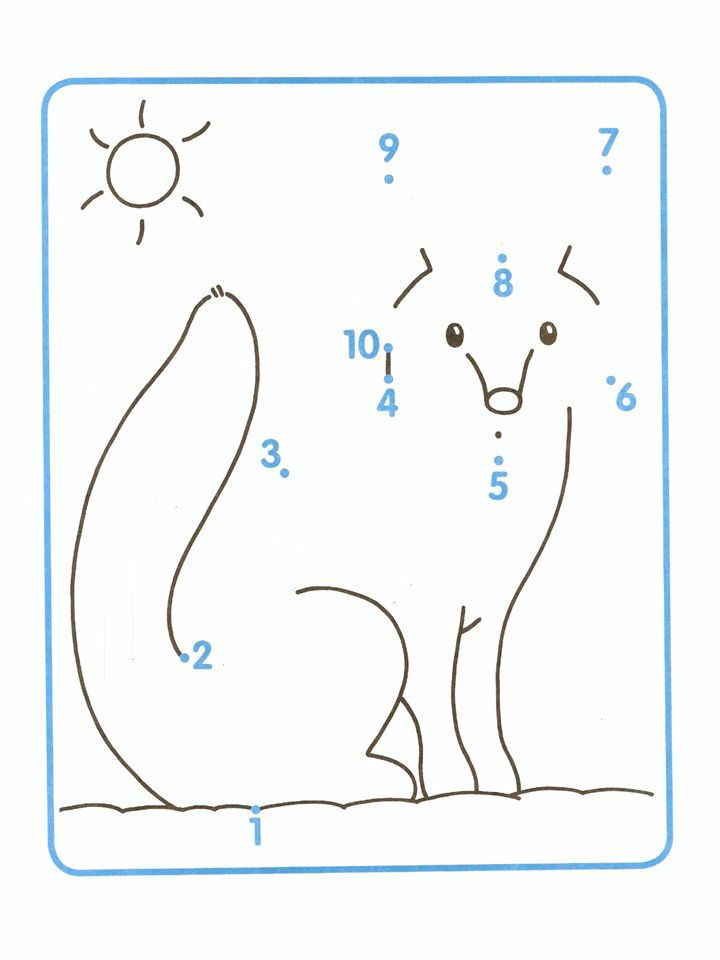 图片[6]-儿童1-10连线绘画，PDF可打印-淘学学资料库