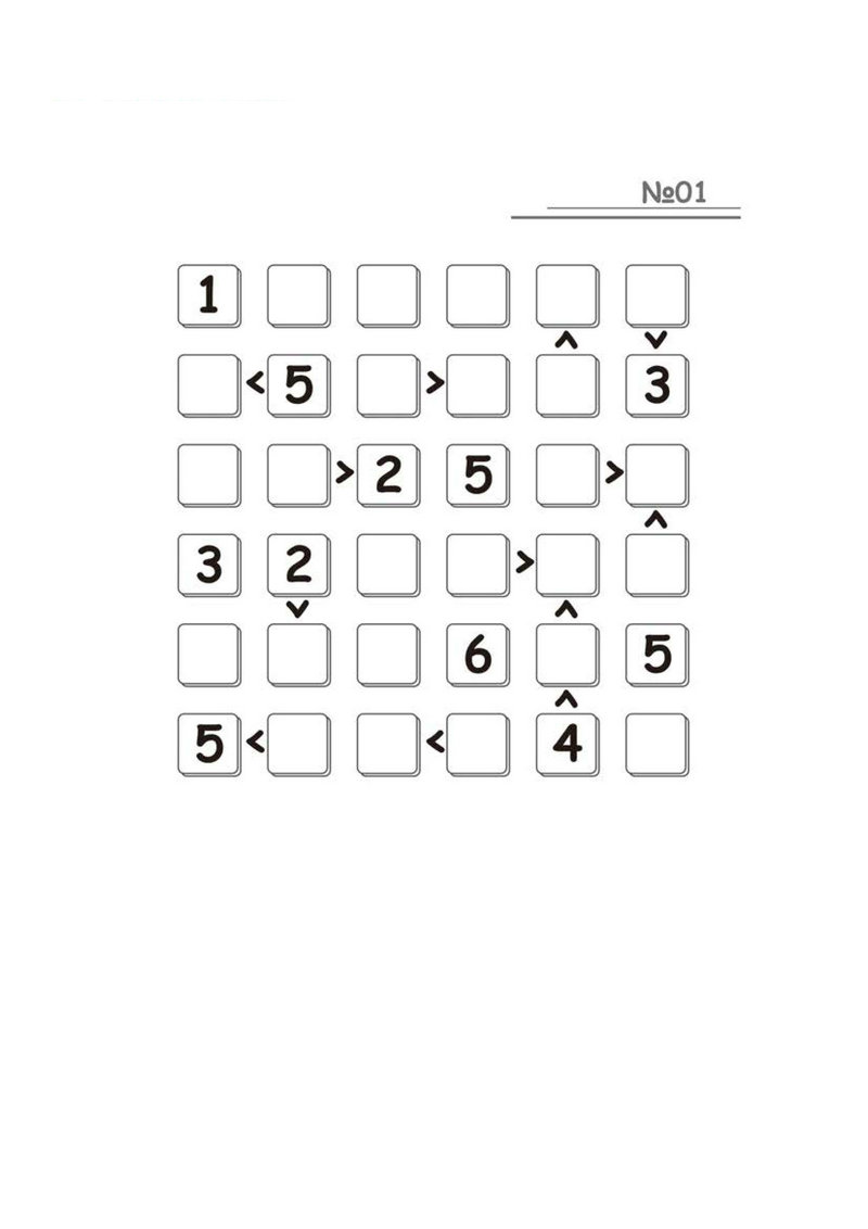 图片[1]-六乘六数字填空游戏-淘学学资料库