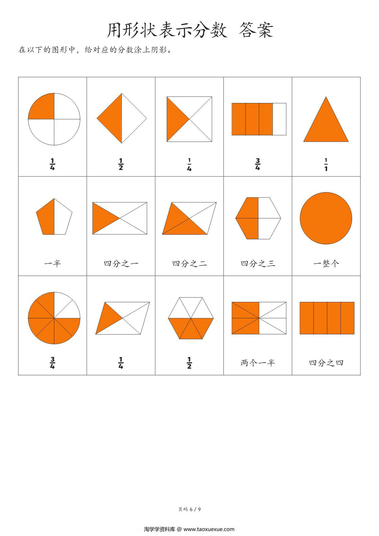 图片[4]-分数练习，41页PDF-淘学学资料库