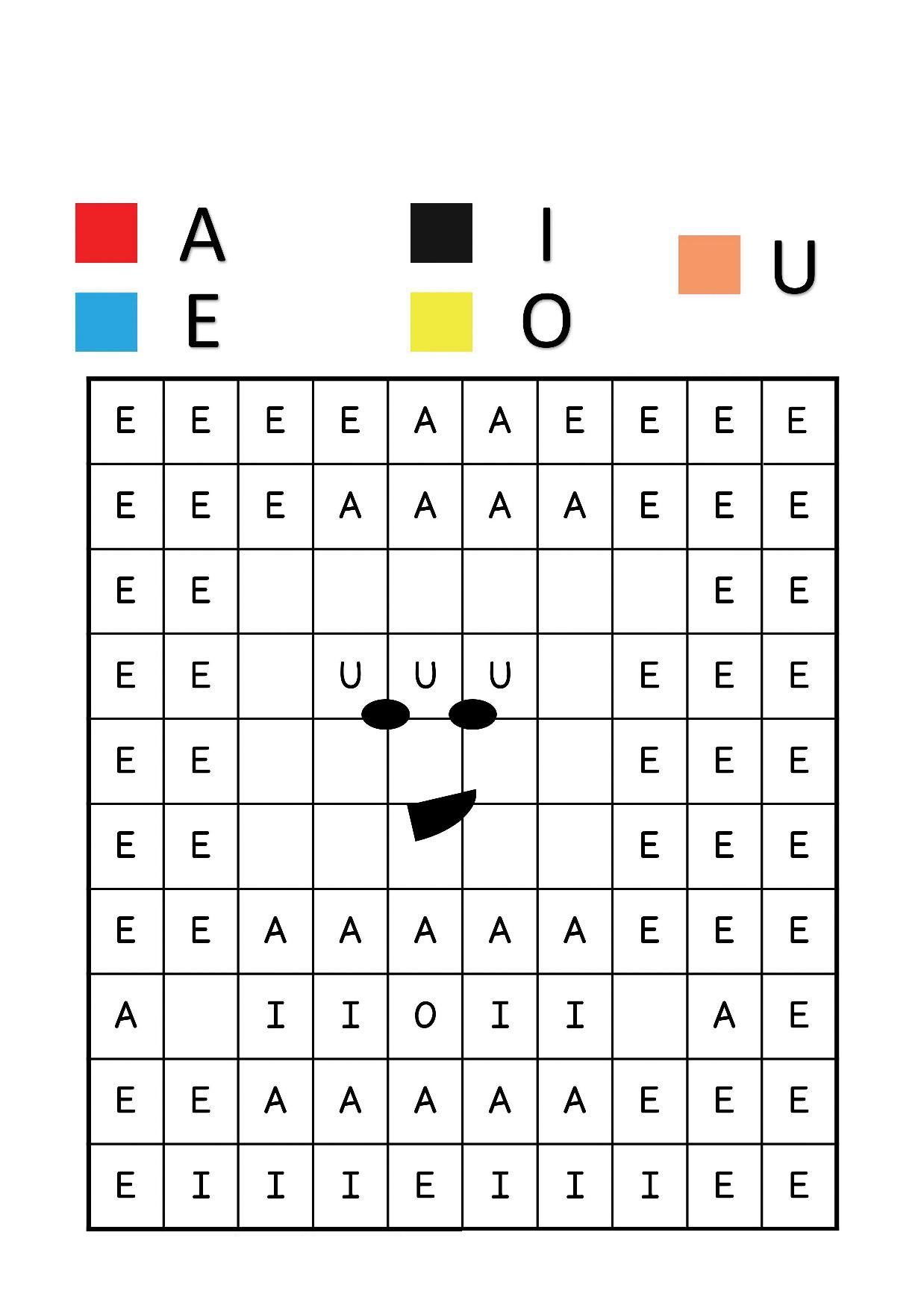 图片[1]-在单元格中填上与字母相对应的颜色，6页PDF-淘学学资料库