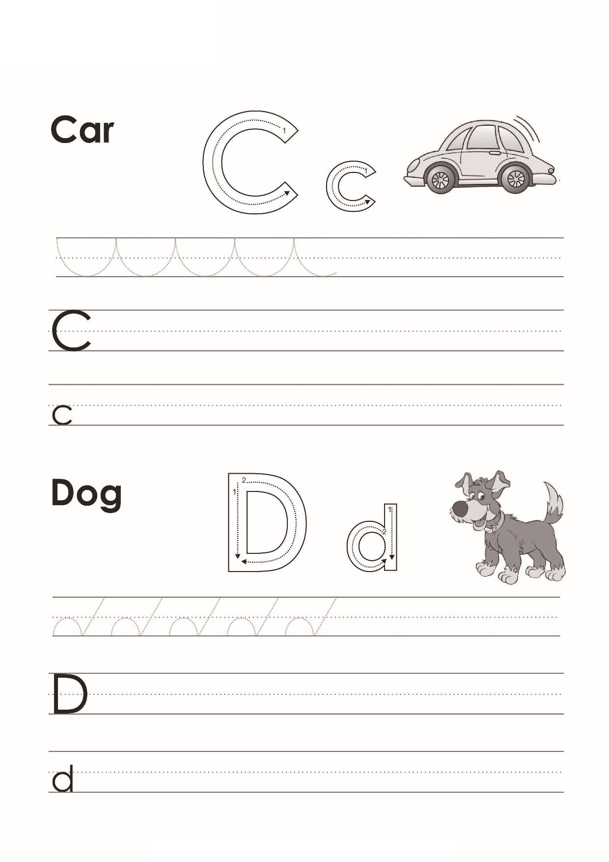 图片[2]-字母书写练习 13页PDF-淘学学资料库