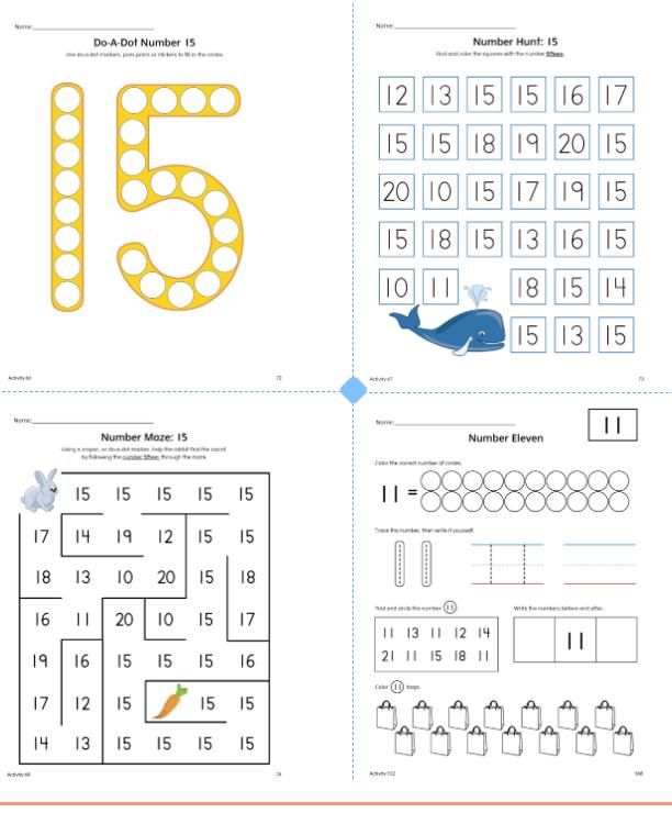 图片[2]-学前数学知识内容，提前解锁小学一年级数学所有知识点，电子版PDF打印，百度网盘下载-淘学学资料库