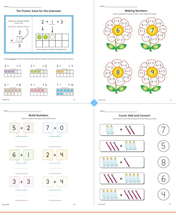 图片[4]-学前数学知识内容，提前解锁小学一年级数学所有知识点，电子版PDF打印，百度网盘下载-淘学学资料库