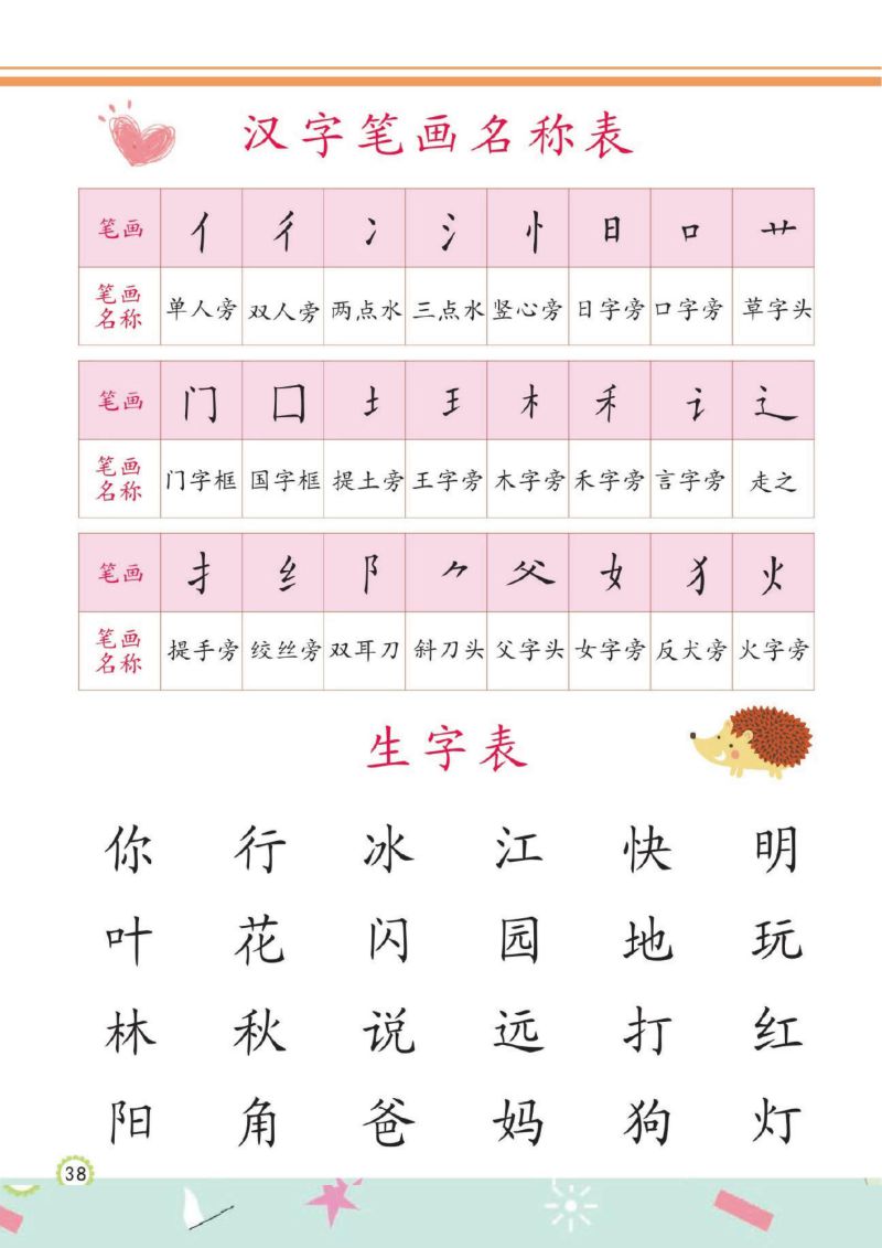 图片[6]-幼儿规范描红：写字③，pdf可打印-淘学学资料库
