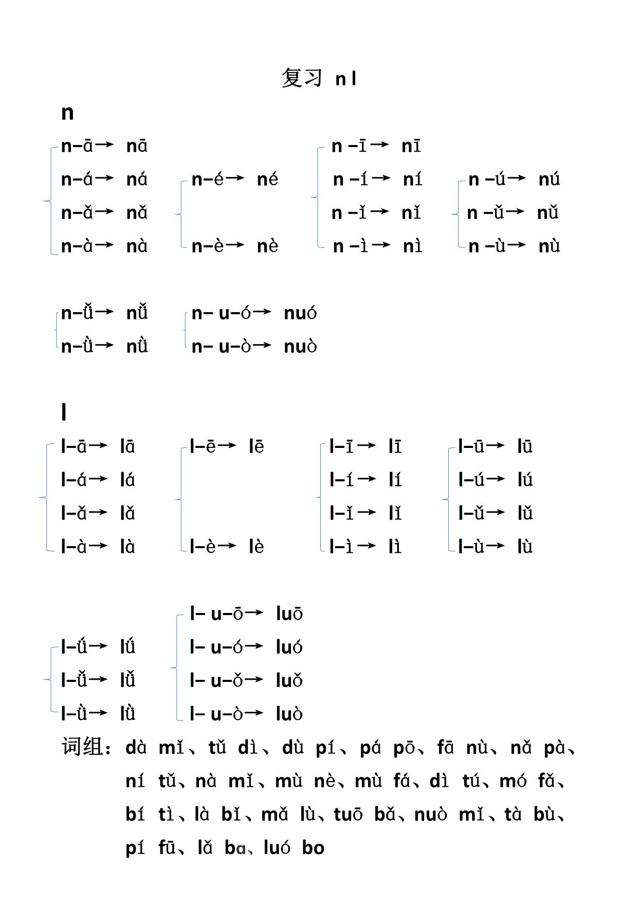 图片[3]-拼音拼读，39页PDF-淘学学资料库