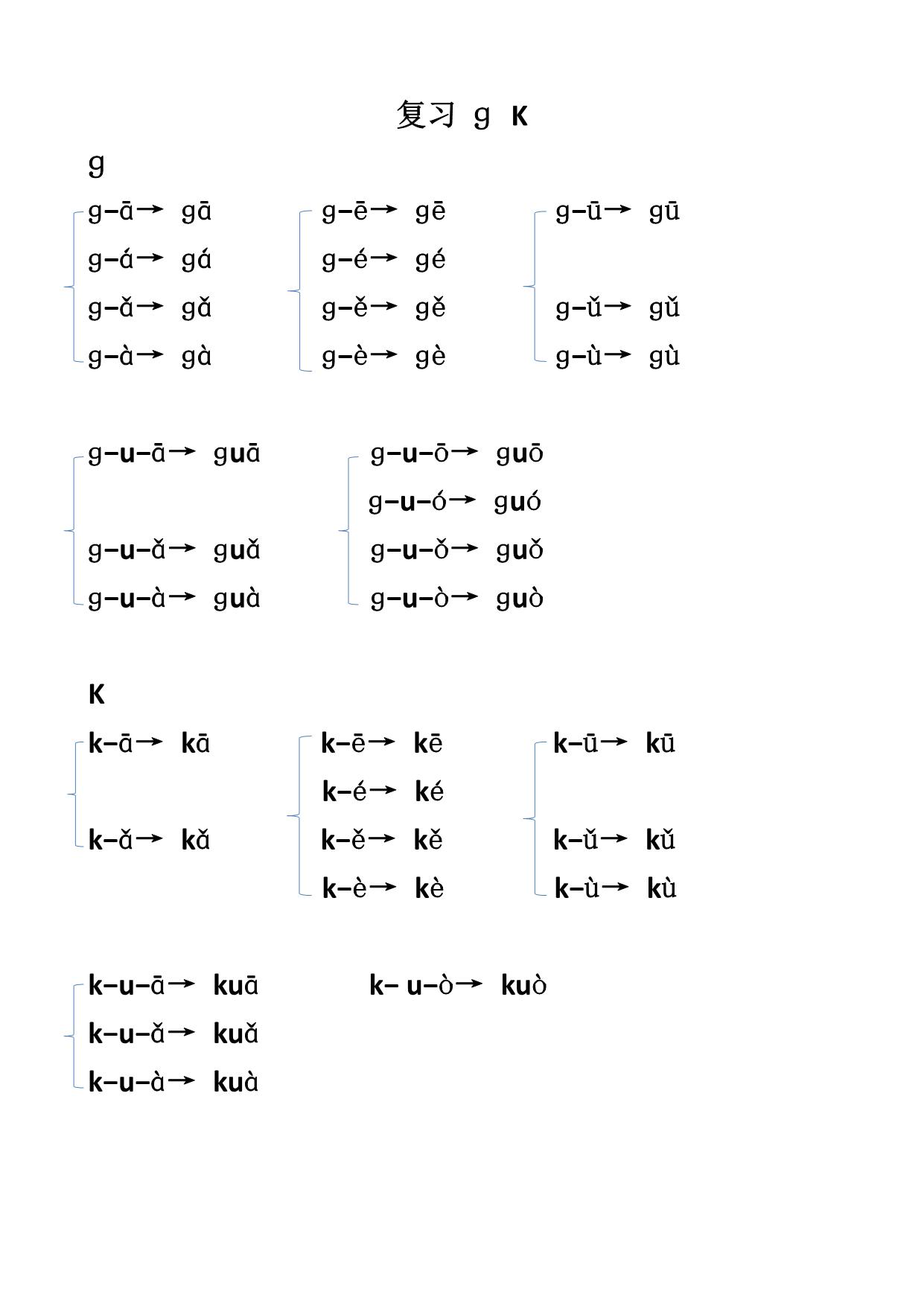 图片[4]-拼音拼读，39页PDF-淘学学资料库