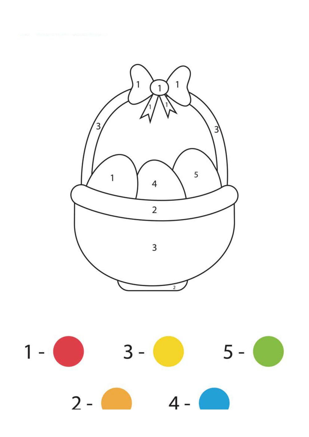 图片[3]-数字1-5填色-淘学学资料库