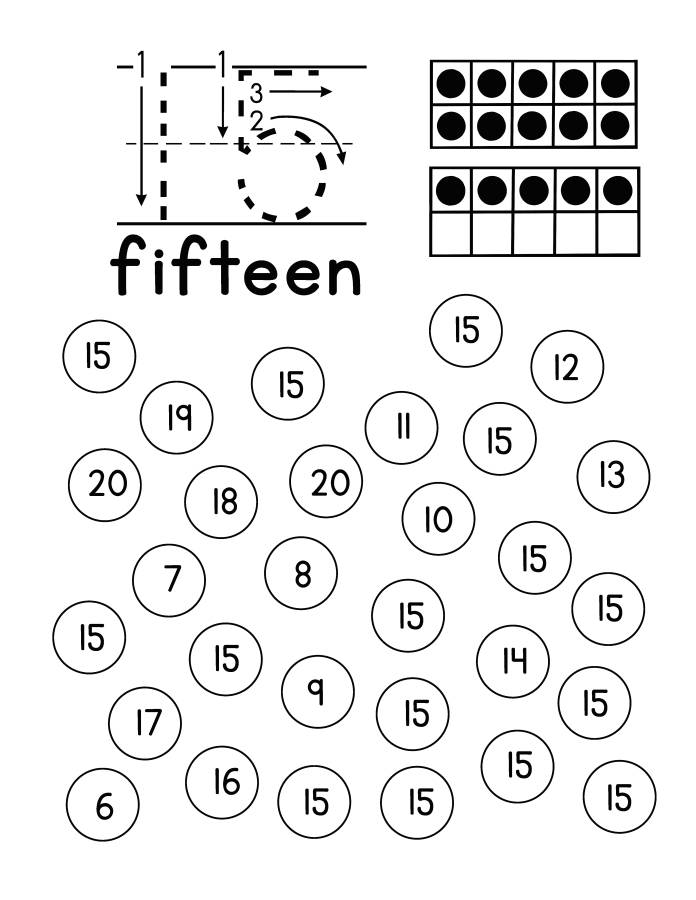 图片[5]-数字书写+找数字，样式一，幼儿数感培养训练电子版PDF打印，百度网盘下载-淘学学资料库