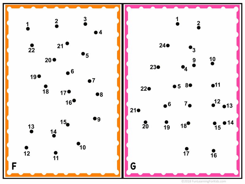 图片[2]-连点成数字，PDF可打印-淘学学资料库